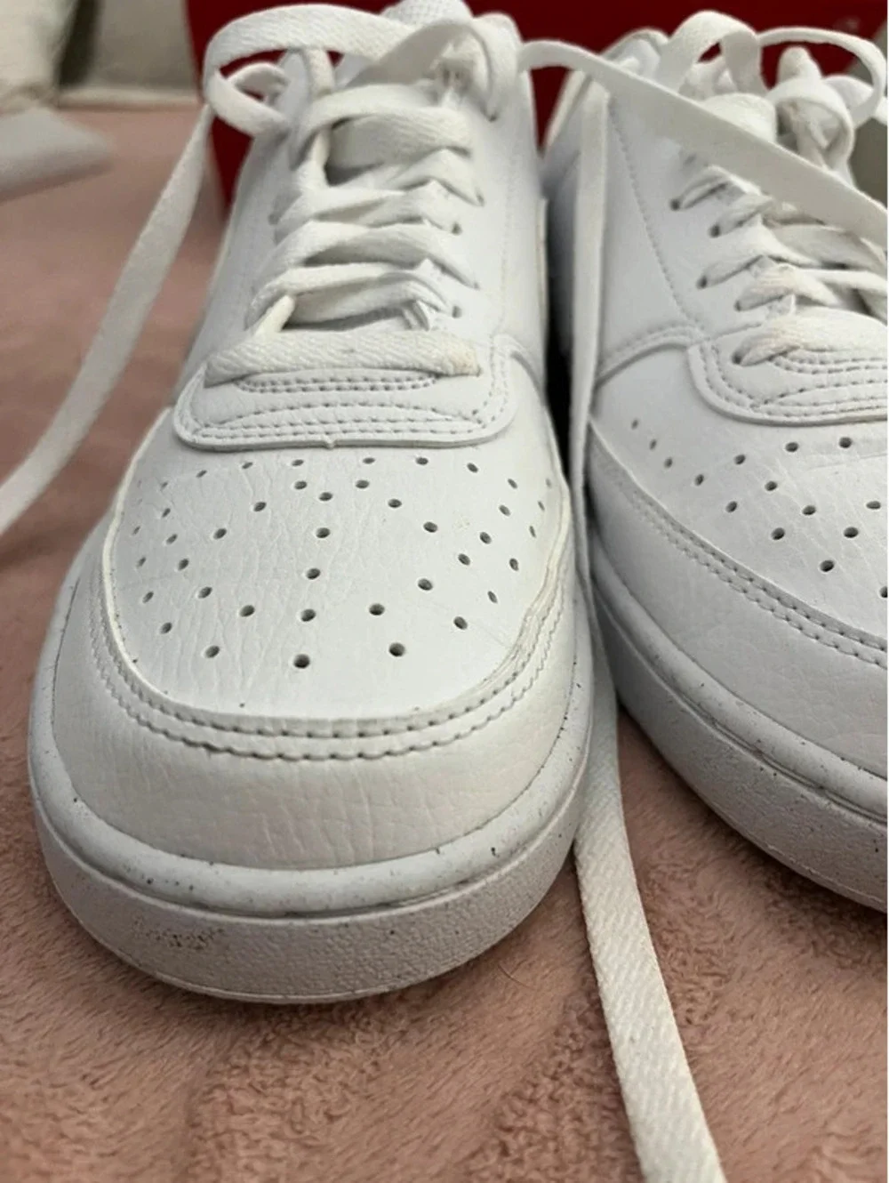 Nike Shoes snickers 'Triple White' Women Size 9 DH3158 100 Man 7.5